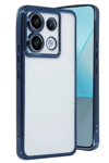 Xiaomi Redmi Note 13 Pro 5G Kılıf Lensli Silikon - Sierra Blue