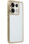 Xiaomi Redmi Note 13 Pro 5G Kılıf Lensli Silikon - Gold