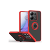 Xiaomi Redmi Note 13 Pro 5G Kılıf Montreal Yüzüklü Silikon Kapak - Kırmızı