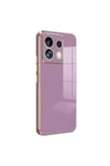 Xiaomi Redmi Note 13 Pro 5G Kılıf Volet Silikon - Mor