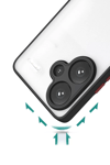 Xiaomi Redmi Note 13 Pro Plus Kılıf Montreal Silikon Kapak - Siyah