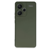 Xiaomi Redmi Note 13 Pro Plus Kılıf Nano içi Kadife Silikon - Koyu Yeşil