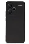 Xiaomi Redmi Note 13 Pro Plus Kılıf Nano içi Kadife Silikon - Siyah