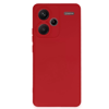 Xiaomi Redmi Note 13 Pro Plus Kılıf Nano içi Kadife Silikon - Kırmızı