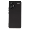 Xiaomi Redmi Note 13 Pro Plus Kılıf Nano içi Kadife Silikon - Siyah