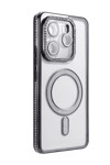 Xiaomi Redmi Note 14 4G Joke Simli Magneticsafe Kılıf - Siyah