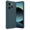 Xiaomi Redmi Note 14 4G Kelvin Kartvizitli Silikon - Koyu Yeşil