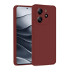Xiaomi Redmi Note 14 4G Kılıf First Silikon - Bordo