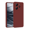 Xiaomi Redmi Note 14 4G Kılıf First Silikon - Bordo