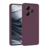 Xiaomi Redmi Note 14 4G Kılıf First Silikon - Mürdüm