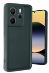Xiaomi Redmi Note 14 4G Kılıf Viera Silikon - Koyu Yeşil