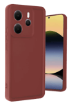 Xiaomi Redmi Note 14 4G Kılıf Viera Silikon - Bordo