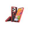 Xiaomi Redmi Note 14 4G Montreal Yüzüklü Silikon Kapak - Kırmızı