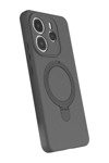 Xiaomi Redmi Note 14 4G Regal Magsafe Standlı Kapak - Titan Gri