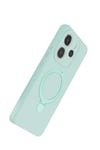 Xiaomi Redmi Note 14 4G Regal Magsafe Standlı Kapak - Su Yeşili