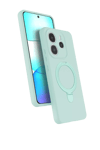 Xiaomi Redmi Note 14 4G Regal Magsafe Standlı Kapak - Su Yeşili