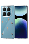 Xiaomi Redmi Note 14 Pro 4G Fiyonk Desenli Kapak - Desen 6