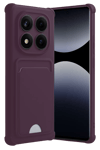 Xiaomi Redmi Note 14 Pro 4G Kelvin Kartvizitli Silikon - Derin Mor