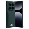 Xiaomi Redmi Note 14 Pro 4G Kelvin Kartvizitli Silikon - Koyu Yeşil