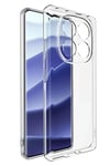 Xiaomi Redmi Note 14 Pro 4G Kılıf Lüx Şeffaf Silikon