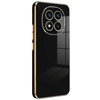 Xiaomi Redmi Note 14 Pro 4G Kılıf Volet Silikon - Siyah