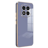 Xiaomi Redmi Note 14 Pro 4G Kılıf Volet Silikon - Mavi