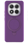Xiaomi Redmi Note 14 Pro 4G Regal Magsafe Standlı Kapak - Derin Mor