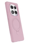 Xiaomi Redmi Note 14 Pro 4G Regal Magsafe Standlı Kapak - Açık Pembe