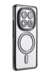 Xiaomi Redmi Note 14 Pro 5G Joke Simli Magneticsafe Kılıf - Siyah