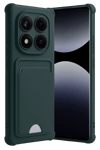 Xiaomi Redmi Note 14 Pro 5G Kelvin Kartvizitli Silikon - Koyu Yeşil