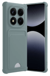 Xiaomi Redmi Note 14 Pro 5G Kelvin Kartvizitli Silikon - Açık Yeşil