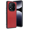 Xiaomi Redmi Note 14 Pro 5G Kılıf Aras Deri Kapak - Kırmızı