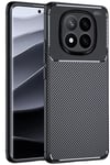 Xiaomi Redmi Note 14 Pro 5G Kılıf Auto Focus Karbon Kapak - Siyah