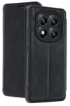 Xiaomi Redmi Note 14 Pro 5G Kılıf Flip Cover - Siyah