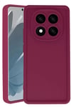 Xiaomi Redmi Note 14 Pro 5G Kılıf Viera Silikon - Bordo