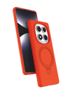 Xiaomi Redmi Note 14 Pro 5G Regal Magsafe Standlı Kapak - Turuncu