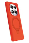 Xiaomi Redmi Note 14 Pro 5G Regal Magsafe Standlı Kapak - Turuncu