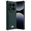 Xiaomi Redmi Note 14 Pro Plus Kelvin Kartvizitli Silikon - Koyu Yeşil