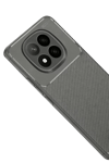 Xiaomi Redmi Note 14 Pro Plus Kılıf Auto Focus Karbon Kapak - Gri