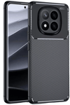 Xiaomi Redmi Note 14 Pro Plus Kılıf Auto Focus Karbon Kapak - Siyah