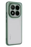 Xiaomi Redmi Note 14 Pro Plus Kılıf Lensli Silikon - Yeşil