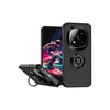 Xiaomi Redmi Note 14 Pro Plus Kılıf Montreal Yüzüklü Silikon Kapak - Siyah