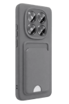 Xiaomi Redmi Note 15 4G Kelvin Kartvizitli Silikon - Gri