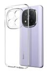 Xiaomi Redmi Note 15 Pro 5G Lüx Şeffaf Silikon - Şeffaf