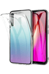Xiaomi Redmi Note 8 Kılıf Lüx Şeffaf Silikon