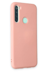 Xiaomi Redmi Note 8 Kılıf Nano içi Kadife Silikon - Pudra