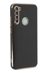 Xiaomi Redmi Note 8 Kılıf Volet Silikon - Siyah