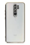 Xiaomi Redmi Note 8 Pro Kılıf Lensli Silikon - Gold