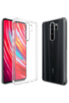 Xiaomi Redmi Note 8 Pro Kılıf Lüx Şeffaf Silikon