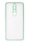Xiaomi Redmi Note 8 Pro Kılıf Montreal Silikon Kapak - Turkuaz